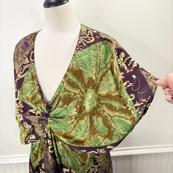 Tiana B Size 12 Vintage Dress Cocktail Special Occasion Forest Fairy Indie Boho - Picture 4 of 16